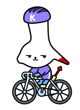 かみすココ君19自転車 かみすココ君19自転車