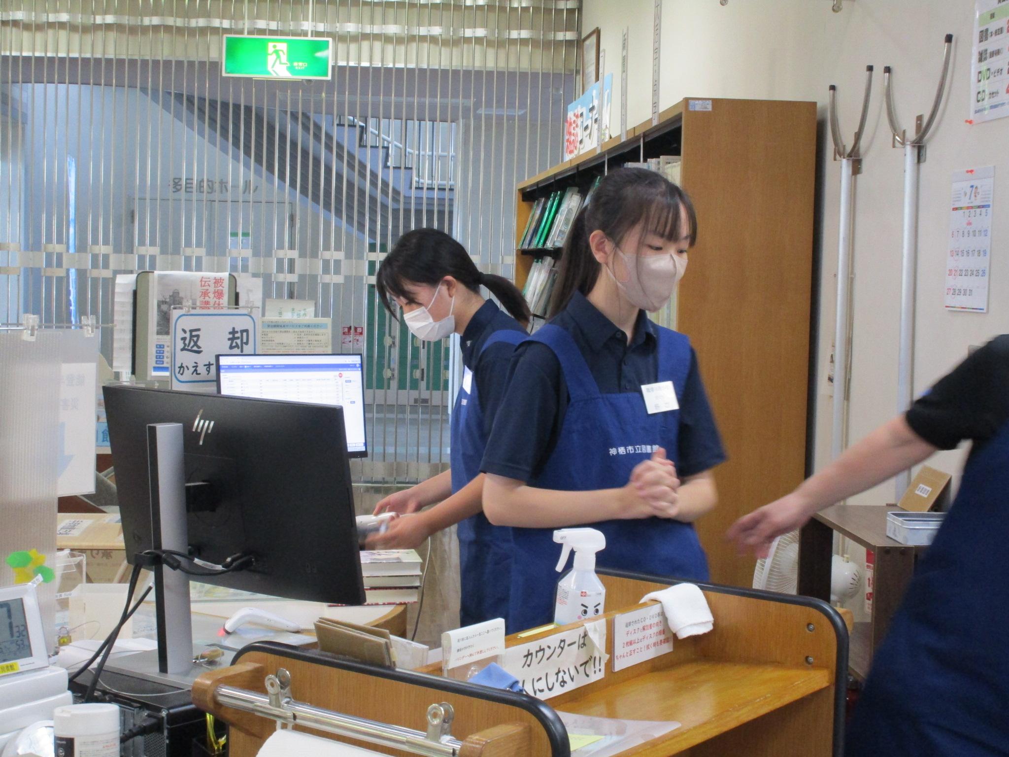 職場体験・神栖二中（1）
